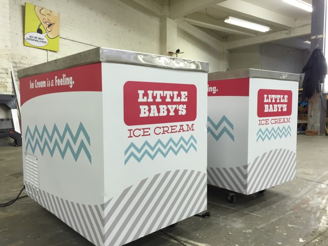 little babys vinyl cooler wraps and graphics
