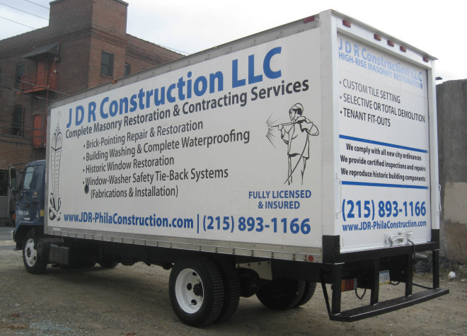 JDR Construction full box truck wrap (3)
