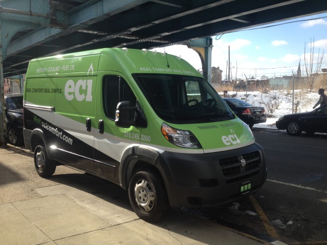 ECI philadelphia full vehicle wrap 2