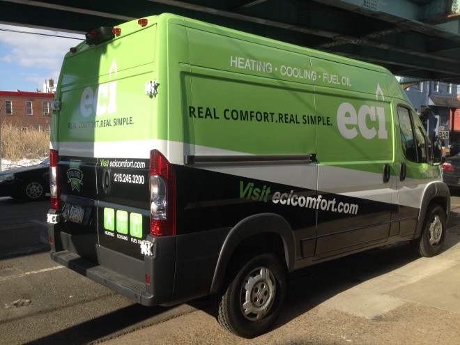 ECI philadelphia full vehicle wrap 3