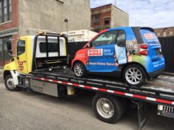 smart car vehicle wrap tow - brands imaging