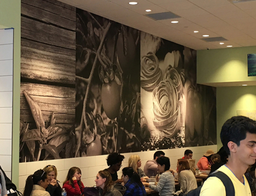 Crisp Kitchen – Temple University Wall Mural